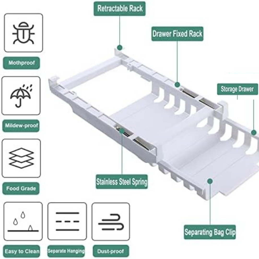 Refrigerator-Sealed-Bags-Storage-Rack